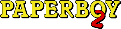 Paperboy 2 logo for GameBoy